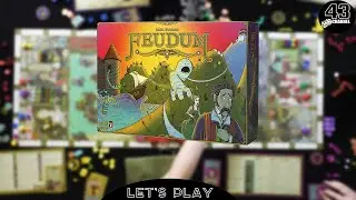 А это что? Настольная игра Феод. Играем впятером.