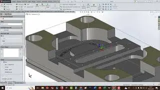 SOLIDCAM FREZE- 2.5 EKSEN HAVUZ İŞLEME (2)