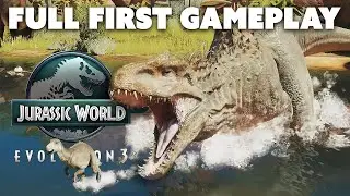 🔲 I Played JWE3 Campaign & Sandbox Early! | Jurassic World Evolution 3 Gameplay
