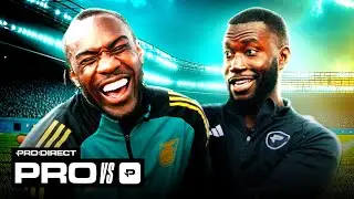 THE BEST LAUGH IN FOOTBALL 😂 WEST HAM'S MICHAIL ANTONIO VS HARRY PINERO IN PRO VS PRO:DIRECT ⚔️