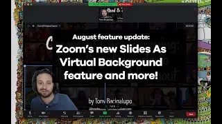 Zoom's August 2020 update! New 