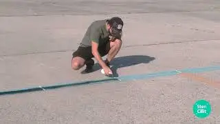 Pickleball Court Stencil Kit Painting Tutorial [Premium Thick Plastic]