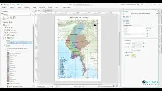 How to remove grid line in ArcGIS Pro