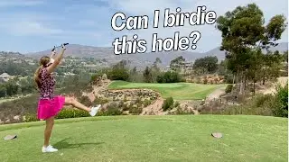Can I Birdie This Hole?  Par 3 11th hole at The Crosby