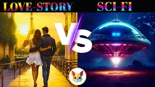 Creating a 3D Animated Love Story & Sci-Fi Film With FREE AI Tools😍| Pika Labs AI Animation(Discord)