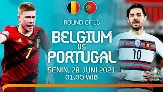 LIVE Streaming Portugal Vs Belgia || Euro 2020 Ao Vivo