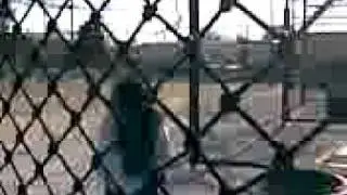 Moe And Rania At The Batting Cages