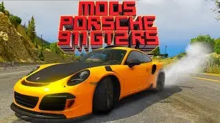 Обзор МОДОВ GTA 5 - Porsche 911 GT2 RS Extreme Tuning - GTA 5 Mods (МОД)
