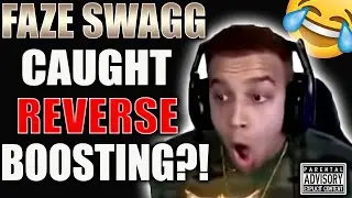 FAZE SWAGG CAUGHT REVERSE BOOSTING in MODERN WARFARE?! 😂😂 REMOVE SBMM!!