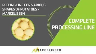 Peeling Line for Various Shapes of Potatoes – Marcelissen