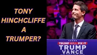 TONY HINCHCLIFFE speaks at the Donald Trump Rally at Madison Square Gardens