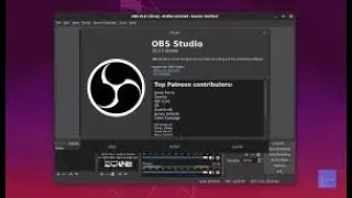 How to Install OBS Studio 21.1 in Ubuntu: