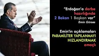 Emin'in açıklamaları PARAMİLİTER YAPILANMAYI HIZLANDIRMAK amaçlı.