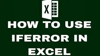 How to use IFERROR in Excel #excel #exceltips
