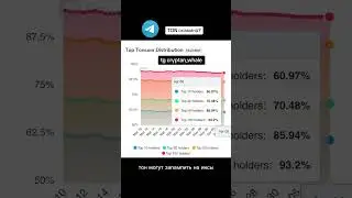 Топ 10 холдеров TON контролируют 61% всех монет 