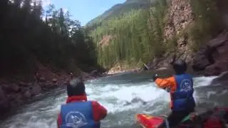 Саяны водный сплав (Sayan rafting) 2012