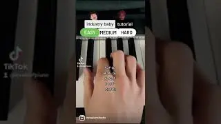 industry baby 🔥🎹 piano tutorial - Jack Harlow, Lil Nas X