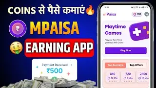 2024 Best Money Earning App | mPaisa Game & Earn Money 2024 | Earning App 2024