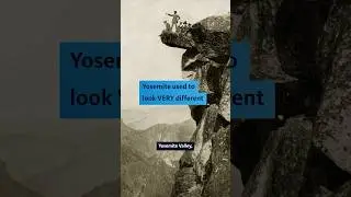 #Yosemite used to look VERY different! ⛰️ #nature #california