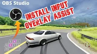 ASSETTO CORSA Keyboard Input Overlay Assist using OBS Studio