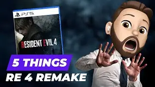 5 Things You Need To Know About Resident Evil 4 Remake On PS5