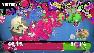 Splatoon splat fest clips