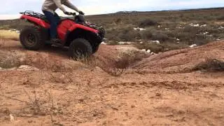 Vid #5 - 4x4 action on new 2016 Honda Rancher 420 4x4 DCT EPS