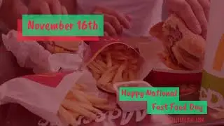 National Fast Food Day