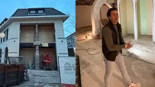 Nieuwe gevel en een eerste winkel impressie | #Bouwvlog 3