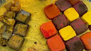 Doing Oxichalk Part 3 ; Soft Powdery Silky Crunchy Blocks