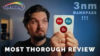 NEW 3nm bandpass Ha, Oiii and Sii narrowband filters from Optolong are AWESOME