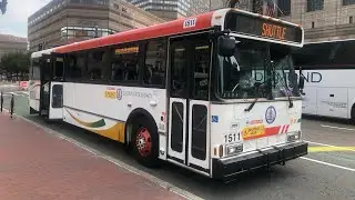 Ex Golden Gate Transit Orion V #1511 on the Orange Line Shuttle
