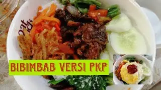 Menu Bibimbab Versi PKP/MCO #dapurinduiban