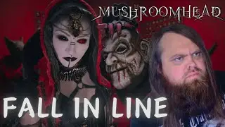 Evil and Groovy! MUSHROOMHEAD - Fall In Line (REACTION)