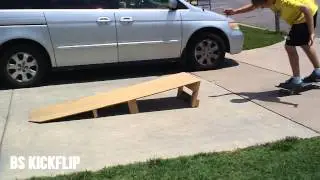 My First BS Flip! (Short Kicker Session)