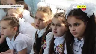 ТВ Вуокса LIVE. Смотр строя и песни. Светогорск 2017. Школа
