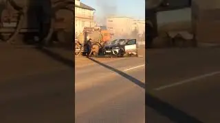 Затушил BMW г@вном