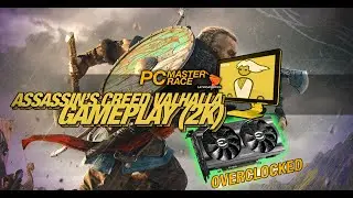 EVGA RTX 3060 XC BLACK GAMING @ Assassin's Creed Valhalla [BAR+OC] [2K]