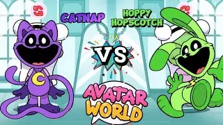 HOW TO MAKING CATNAP 🐱 AND HOPPY HOPSCOTCH IN AVATAR WORLD | THE SMILING CRITTERS