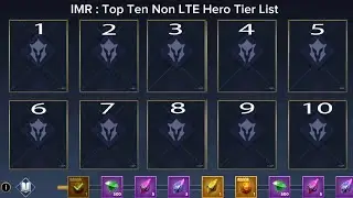 IMR : Top 10 N LTE Tier List Feb 2026 | Infinite Magicraid