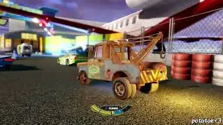 Cars 3: Driven to Win | Mater - Airport Runway Rally | potatoe