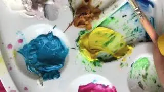 Рисуем вербу