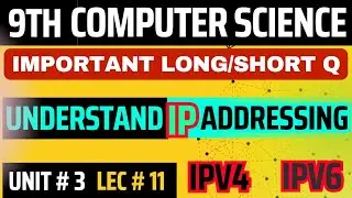 Understand IP addressing | IPv4 and IPv6 | 9th computer chapter 3 @MKFStudyPoint