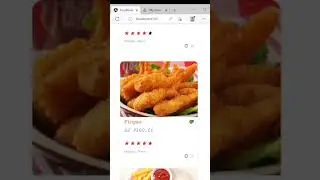 Online Fast Food website using 