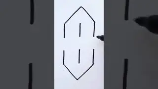 How to draw the S symbol ✏ #shorts #drawings #drawing #ssymbol #howtodraw