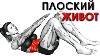 Тренировка для Плоского Живота В Течение 2 Недель (Упражнения без Оборудования)