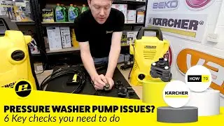 Karcher Not Working? - Karcher Pump Repair EASY Checks!