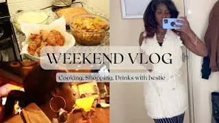 VLOG | IN THE COOKING MOOD, SHOPPING, & NO MORE BUTTER CROISSANTS AT CHEDDAR'S !! | RUTH NANDA