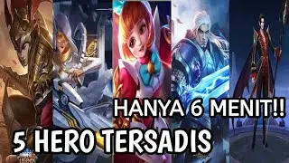 5 HERO INI Bikin lawan MENYERAH dalam waktu 6 menit!!!