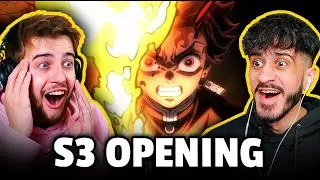 DEMON SLAYER SEASON 3 OPENING REACTION! Group Reaction | Kimetsu No Yaiba